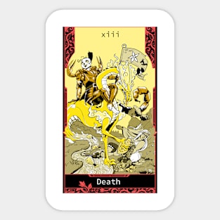 XII Death (Scorpio) -Color variant Sticker